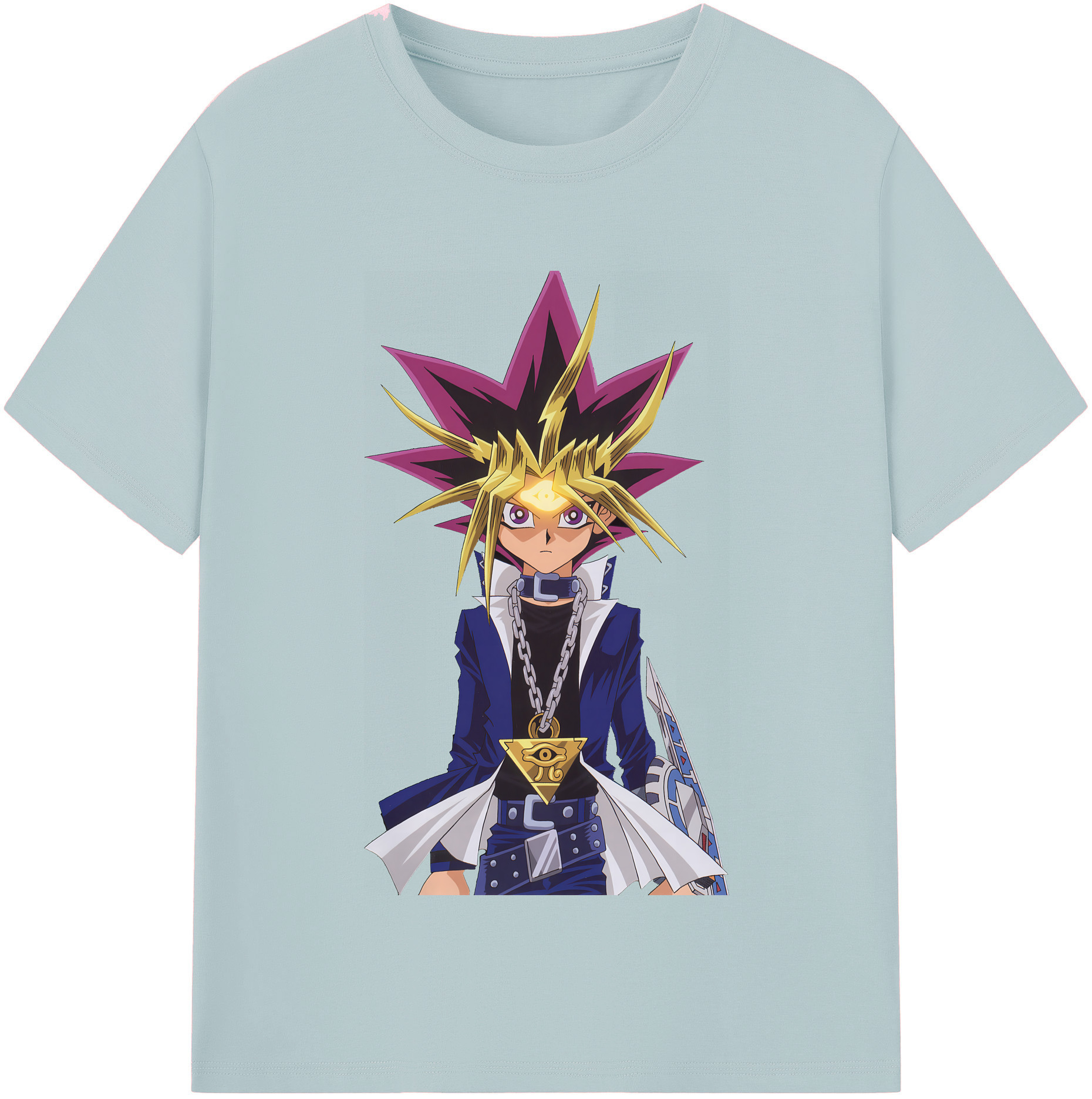 （画像用） 遊☆戯☆王 Yu-Gi-Oh! 綿100％半袖Tシャツ（フロントプリント）